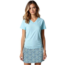 Load image into Gallery viewer, North River Ladies Zinnia Solid V Neck