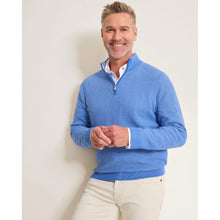 Load image into Gallery viewer, Tommy Bahama New Coolside Legend Half Zip Pullover Sweater - Mountain Bluebell