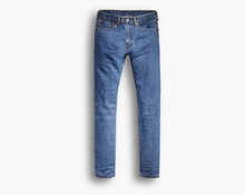 Load image into Gallery viewer, Original zip fly created in 1967. Straight leg styling. Made with our sustainable Water<Less™ techniques. We styled this with our Bay Meadows Sweatshirt 100% Cotton Non Stretch Zip Fly 5-pocket styling Wash your jeans once every 10 wears at most; this increases their lifespan and saves natural resources When you eventually launder your jeans, wash and dry them inside out with like colors; liquid detergent is recommended Medium Stonewash