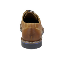 Load image into Gallery viewer, The Nunn Bush Pasadena Cap Toe Oxford features a classic cap toe with modern design details like contrast stitching, mixed textures, and a cool blue-lined midsole. To add comfort to the equation, it also has a molded Memory Foam footbed and a Casual Flex sole for unparalleled comfort.