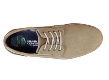 Load image into Gallery viewer, Casual, colorful and comfortable, the Nunn Bush Barklay Canvas Plain Toe Oxford feature a soft canvas upper, a lightweight EVA sole, and a Comfort Gel footbed. With jeans or chinos, at work or on the weekend, the Barklay is a versatile addition to any collection.