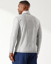 Load image into Gallery viewer, Big &Tall Tommy Bahama Palm Coast Half Zip Bala Shark