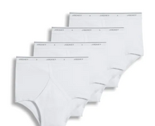 Load image into Gallery viewer, Jockey 4-pack Classic Full-Rise Briefs - White