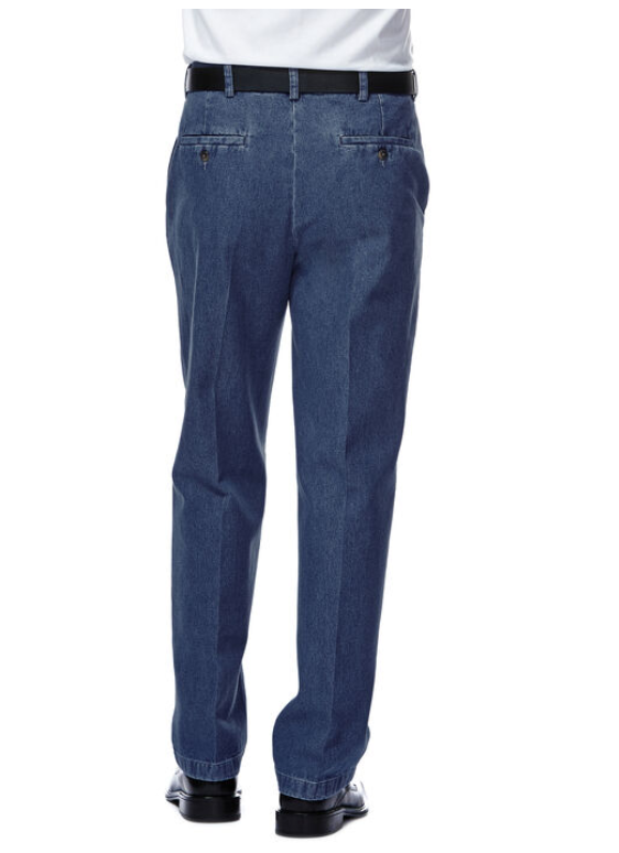 Haggar work to 2024 weekend denim pants