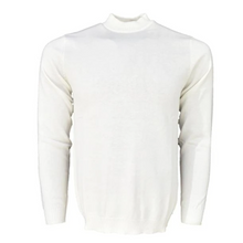 Load image into Gallery viewer, La Vane - White Classic Mock Neck Sweater (501)