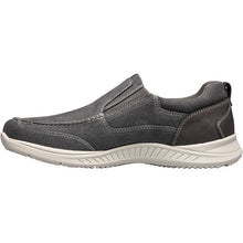 Load image into Gallery viewer, Nunn Bush Conway Moc Toe Slip On Sneaker Gunmetal Canvas - 84893
