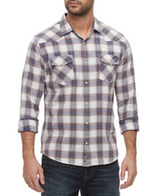 Load image into Gallery viewer, Flag & Anthem Allons Vintage Washed Western Flannel