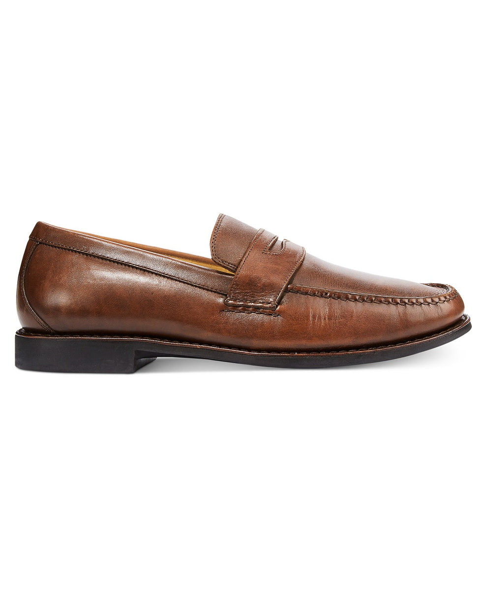 Johnston Murphy AINSWORTH Penny Loafer Mahogany 20