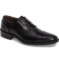 Load image into Gallery viewer, Johnston & Murphy LANCASTER DRESS CAP TOE - BLACK 206901