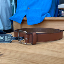 Load image into Gallery viewer, Stacy Adams Cognac Leather Belt
