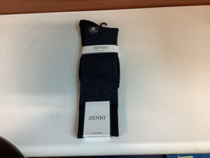 Zenio Navy Diamonds Sock