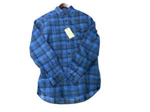 R Options Corduroy Shirt 82443-73B Azure Blue