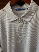 Load image into Gallery viewer, Cutter &amp; Buck Forge Eco Double Stripe Polo - Light Grey
