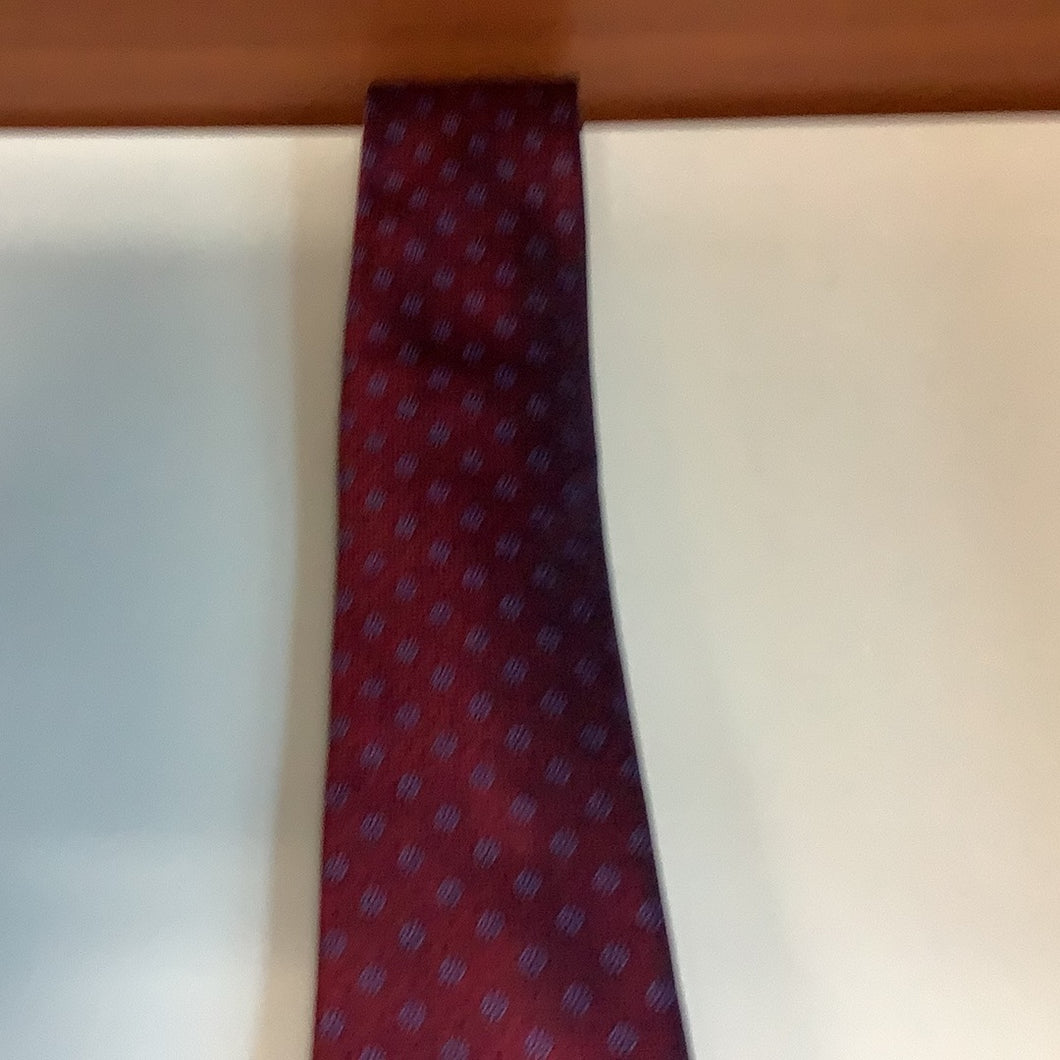 Vienicci Burgundy Pattern Tie