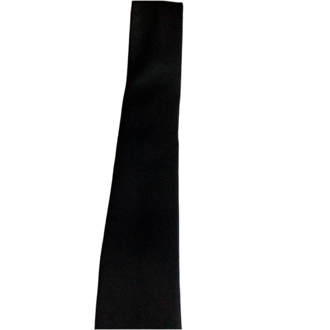 Zenio Black Skinny Tie