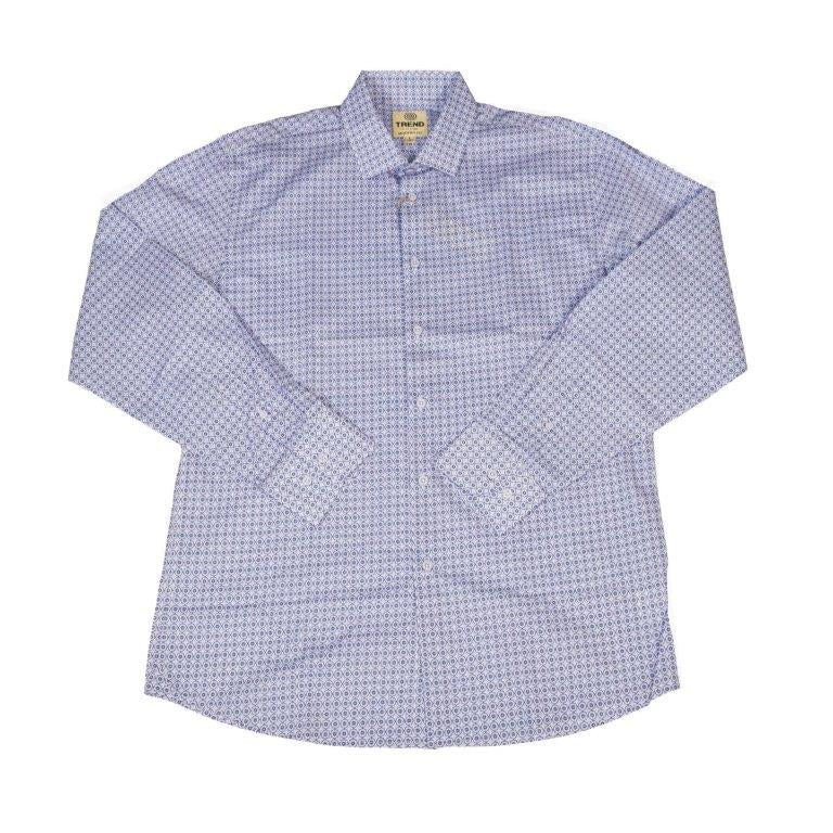 Trend L/S Geo Print -T1103 Purple