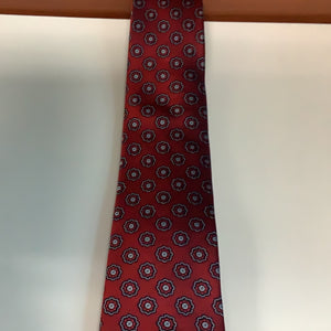 Zianetti Red Medallions Tie