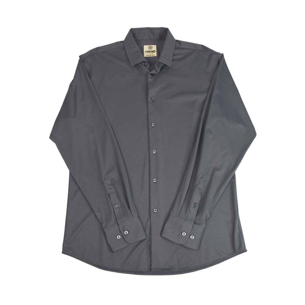 Trend Long Sleeve Stretch Shirt   T1400