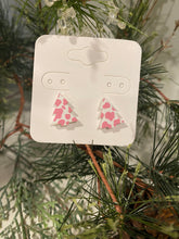 Load image into Gallery viewer, Christmas Tree Shaped Earrings
