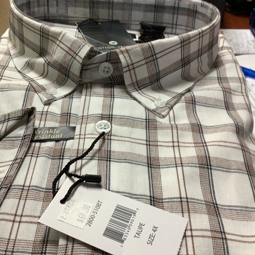 Big&Tall Cotton Traders Long Sleeve Shirt 2800-510BT