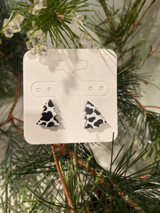 Christmas Tree Shaped Earrings