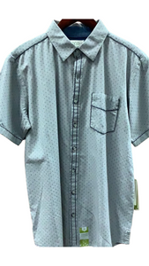 Ecoths Silver Lining Short Sleeve Sport Shirt
