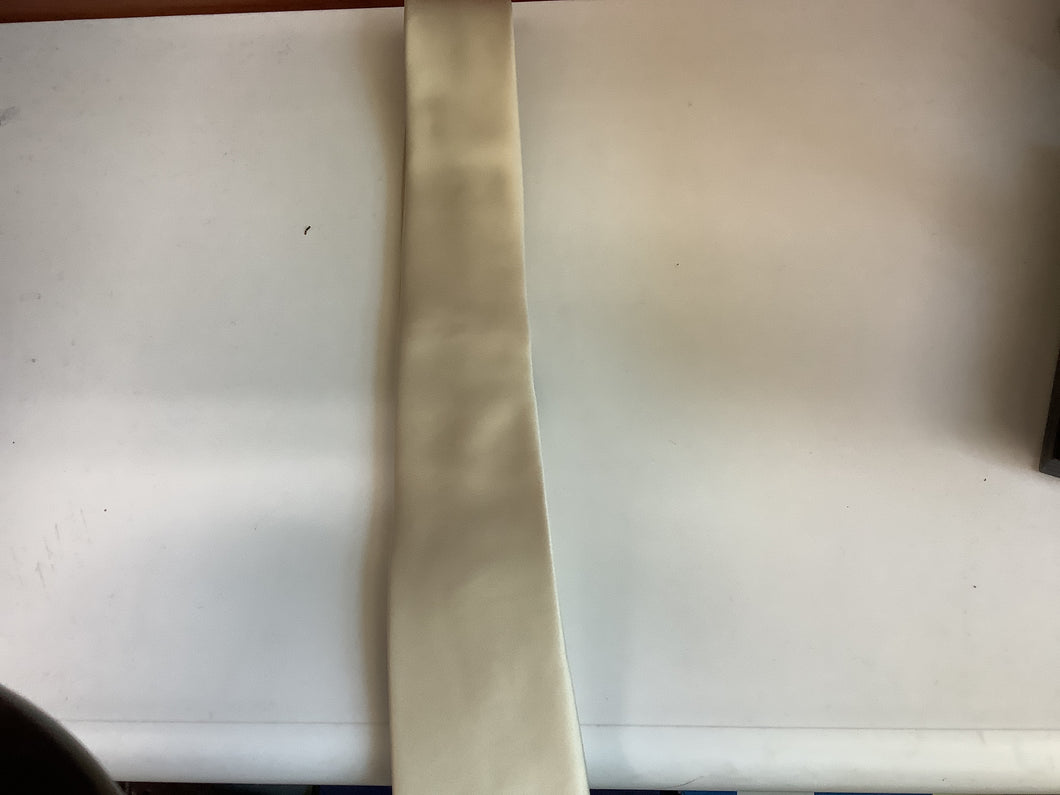 Zenio Ivory Skinny Tie