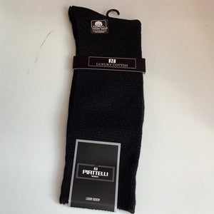 Piattelli Black Tone On Tone Socks