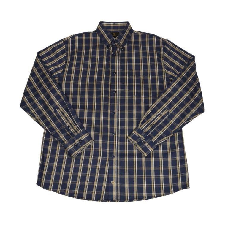 FX Fusion Long Sleeve Textured Plaid   D10004