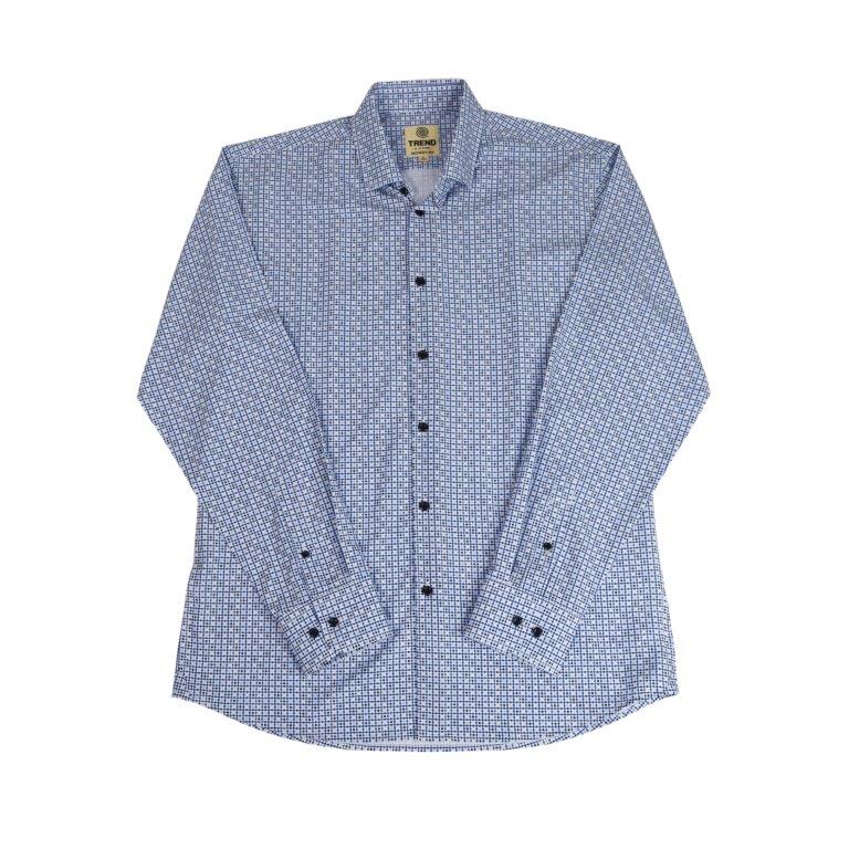 Trend Long Sleeve Geo Print   T1417