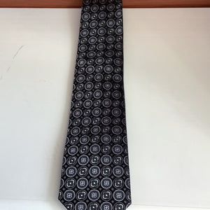 Zianetti Black/Grey Circles Tie