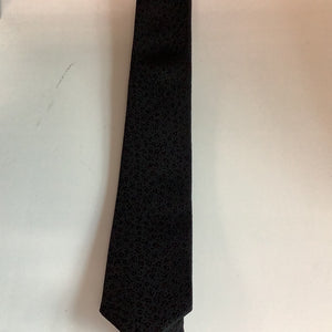 Zenio Black Skinny Tie