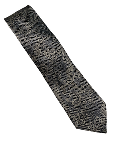 Zianetti XLong Grey Pattern F24 Tie