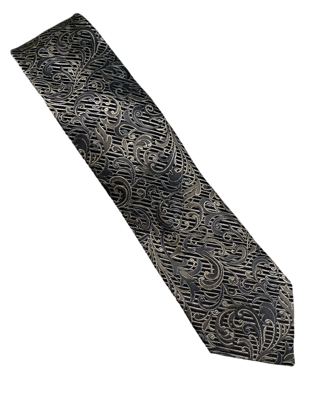 Zianetti XLong Grey Pattern F24 Tie