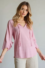 Load image into Gallery viewer, North River Ladies Embroidered Knit Top
