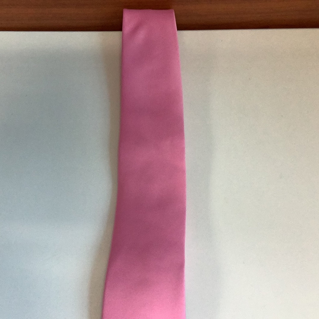 Zenio Bright Pink Skinny Tie