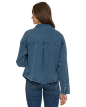 Load image into Gallery viewer, Flag&amp;Anthem Roslyn Ladies Denim Jacket
