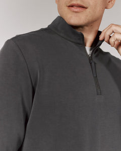 7 Diamonds Rev Quarter Zip - Anthracite