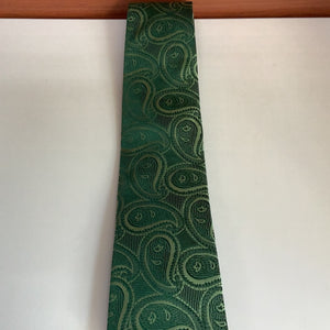 Zianetti Green Paisley Tie