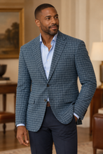 Load image into Gallery viewer, Prontomoda Grey Pattern Sport Jacket

