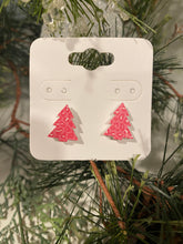 Load image into Gallery viewer, Christmas Tree Shaped Earrings
