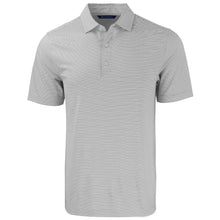 Load image into Gallery viewer, Cutter &amp; Buck Forge Eco Double Stripe Polo - Light Grey
