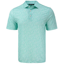Load image into Gallery viewer, Cutter&amp;Buck Pike  Eco Flora Polo Fresh Mint
