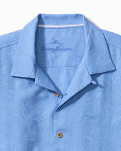 Load image into Gallery viewer, Tommy Bahama Tropic Isles Silk Camp Shirt - Blue Canal

