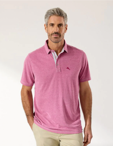 Tommy Bahama Paradisco Cove Polo in Fuchsia Red