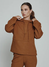 Load image into Gallery viewer, 7 Diamonds Restoration 1/2 Zip Hoodie - Camel WRH-4002
