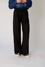 Load image into Gallery viewer, JH156 - Ladies Black Wide Leg Trouser
