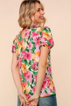 Load image into Gallery viewer, Tropical Bloom Ladies Top
