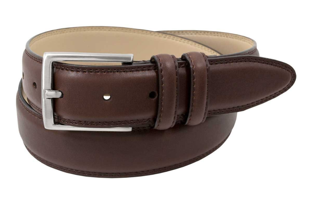 Mens Belts - Brown Leather Belt