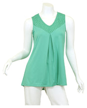Load image into Gallery viewer, North River V-Neck Sleeveless Tank (Aqua/Teal)

